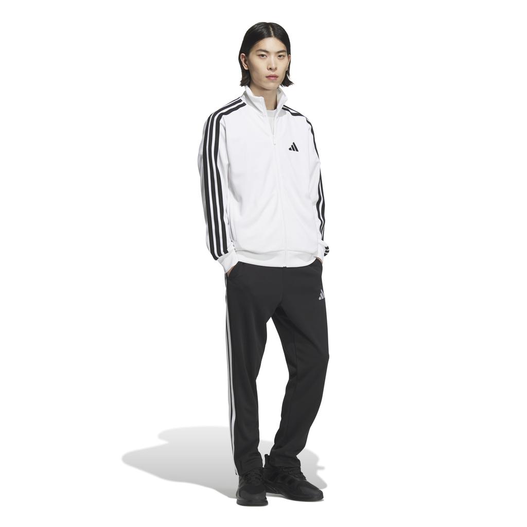 Джерси низ 3 полоски Wuji брюки JKL60 [Adidas] Must-have мужские черные/белые (JV6982)