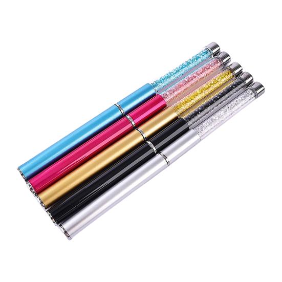 1/5 шт. универсальная мягкая щетина легкая ручка-кисточка для фототерапии ногтей французская роспись цветочный салон