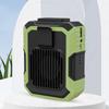 Portable Mini Waist Fan USB Rechargeable 4000mAh Hands-free Fan Emergency Mobile Power Electric Fan Cooler Bladeless for Outdoor