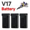 4DRC V17 RC Самолет Батарея 700 мАч Батарея для оригинальных аксессуаров для дронов, лопастей пропеллеров