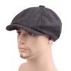 Autumn Winter Men's Newsboy Wool Blend Male Beret Men and Women England Gatsby Retro Hat Driver Flat Cap Fashion