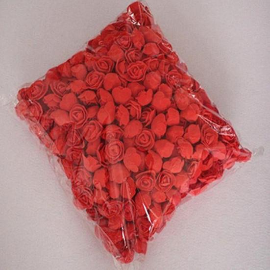 500шт ПЭ пена голова розы искусственный цветок для DIY медведь кукла свадебный дом декор