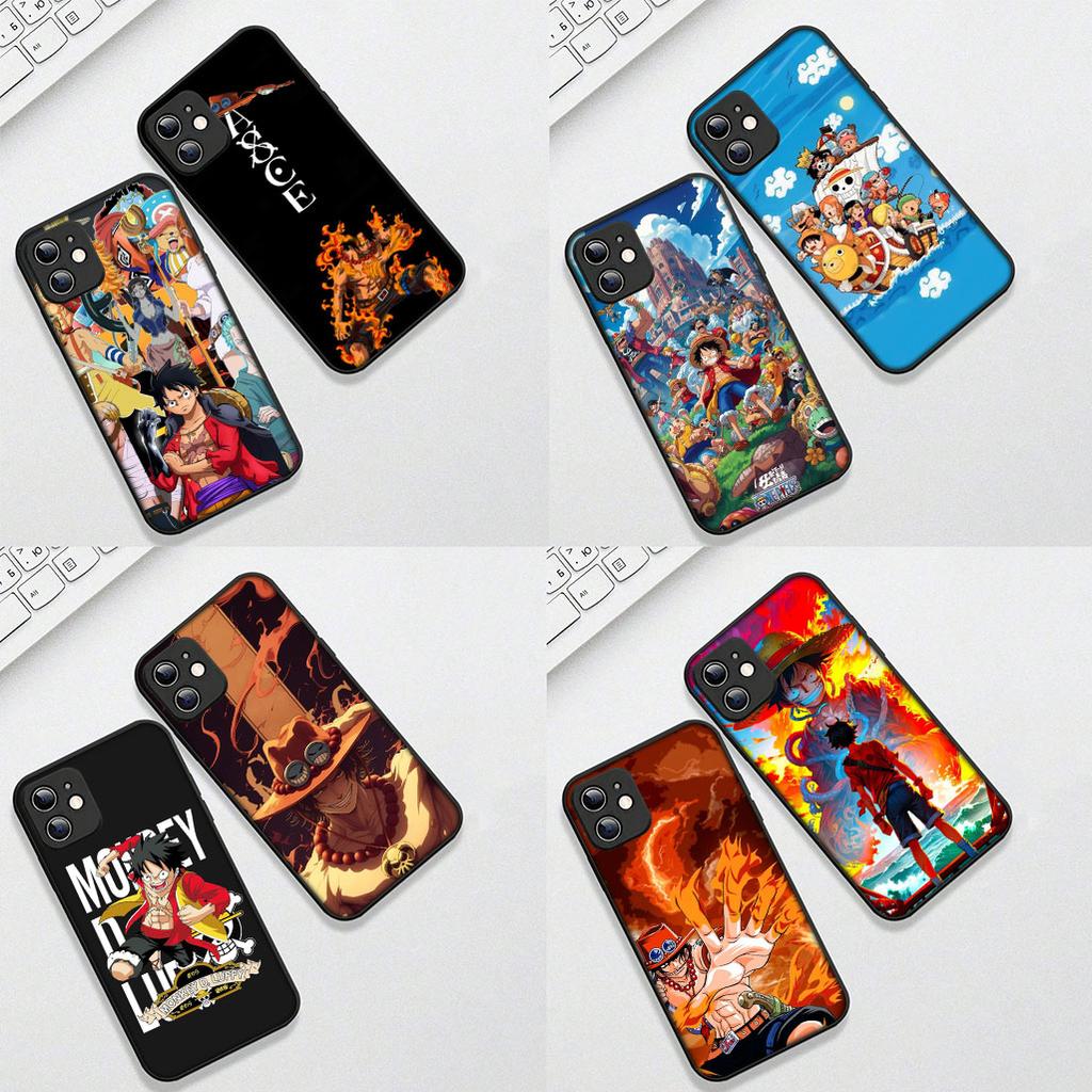 Portgas D Ace One Pieces Luffy Phone Case for OPPO A80 A18 A16 A40 A17 A15 A38 A78 A79 A54 A57 A12 A60 4G 5G Protective Cover