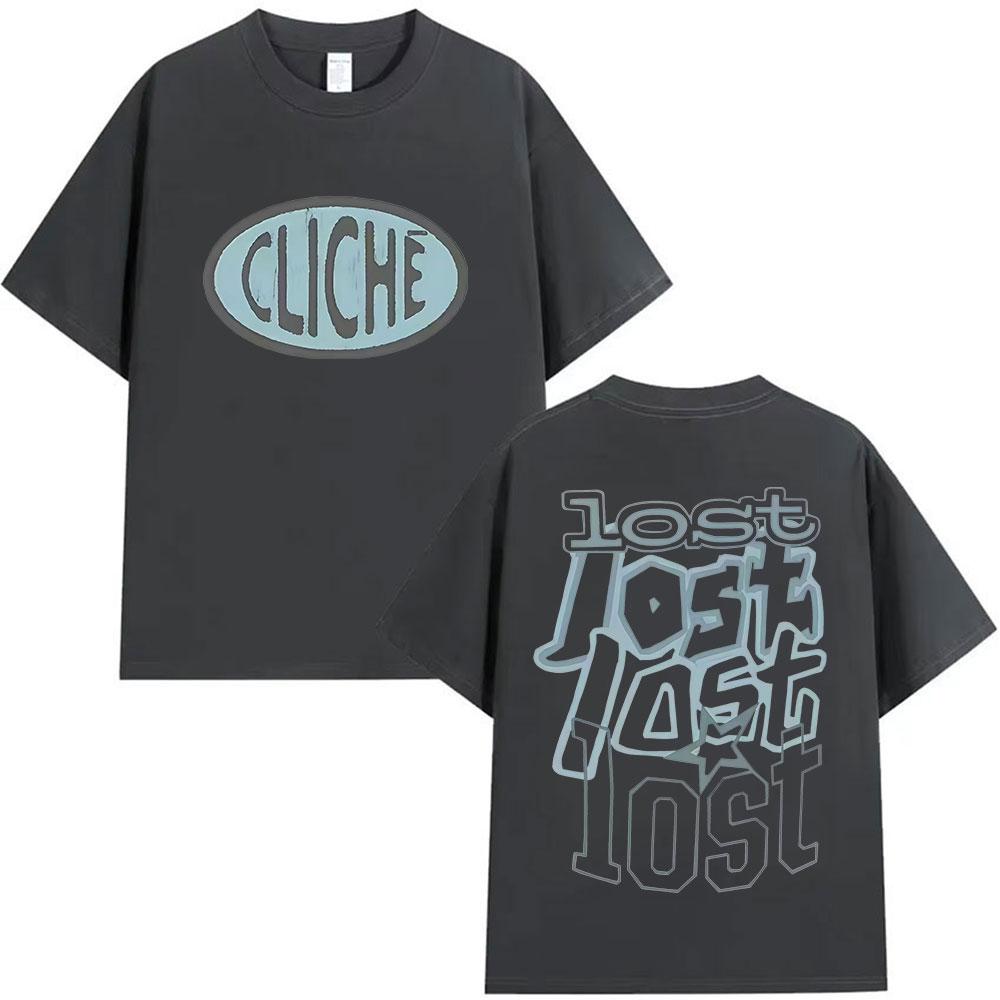 Rapper Mgk Lost Tour 2025 Summer Logo Graphic 100 Pure Cotton Printed Tshirt Mens Women Casual High Quality Vintage Oversized