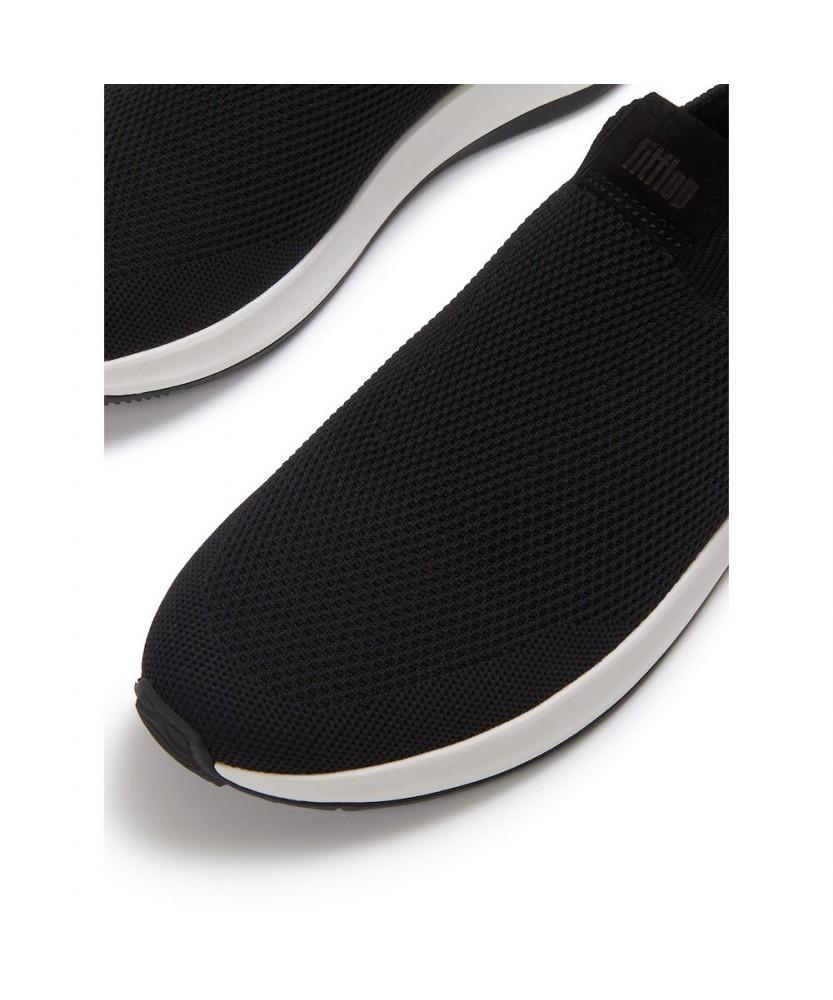 Мужские слипоны Fitflop F-Mode Flow Knit - Черный (Ft61K1N055)