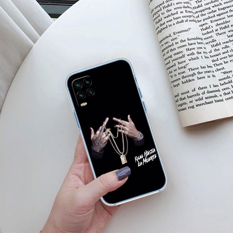 Anuel AA Transparent Phone Case for LG K22 K30 K40 K40S K41 K42 K50 K50S K51 K51S K52 K61 K62 K71 K92 Q61