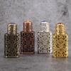 Antiqued Metal Wedding Decoration Gift Essential Oils Bottle Perfume Bottle Cosmetic Container