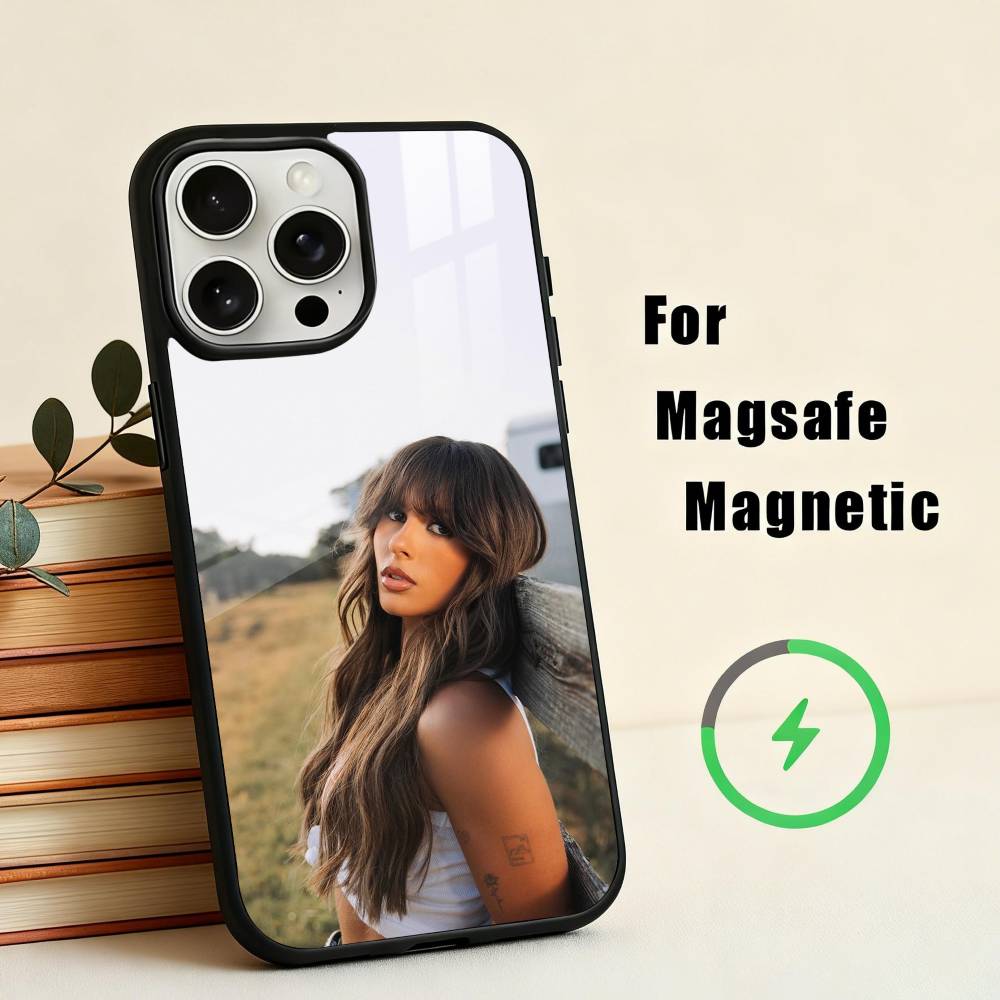E-Ella L-Langley-Y Phone Case For iPhone17,16,15,14,13,12,11 Plus,Pro Max Magnetic For Magsafe Wireless Charging