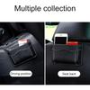 Органайзер Car Seat Side Gap, Car Side Pockets Organizer, Gap Storage Box, Gap Storage Box, Ящик для хранения для автомобильных сидений Gaps для телефонов ключей монет