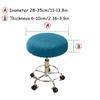 1 /2 /4 /6pc Butterfly Curved Chair Cover Stretch Spandex Ant Chair Covers Polar Fleece Bar Stool Seat Slipcovers For Living Room
