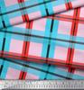 Soimoi Ткань японский креп-сатин в клетку с принтом в клетку швейная ткань метр 42 дюйма