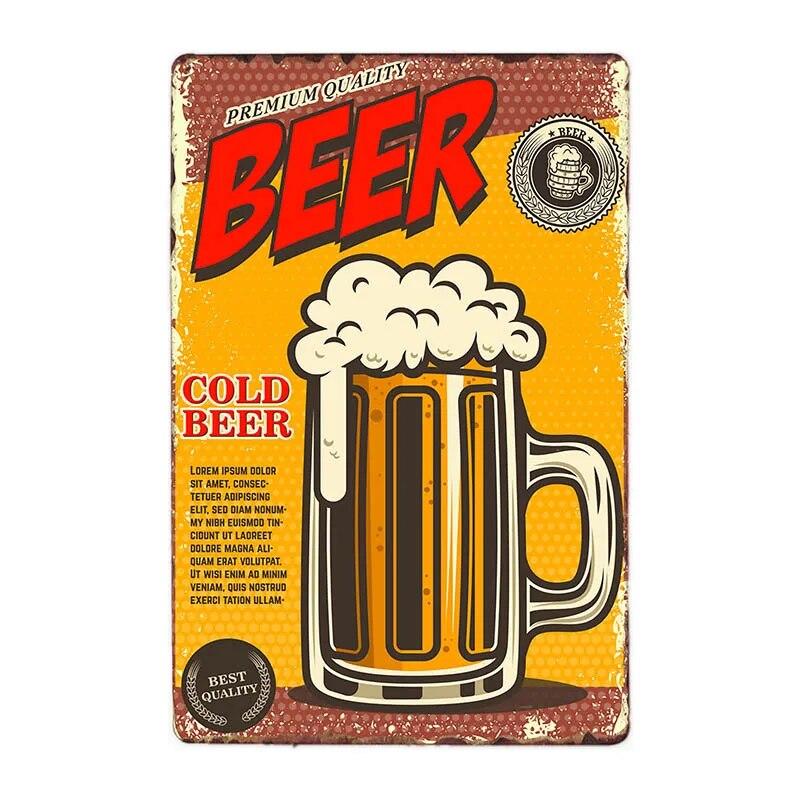 Pin Up девушки пиво металлические знаки винтажная доска сексуальная леди паб-бар настенный постер живопись домашний декор 20x30 см