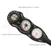 GG997 TPR Professional Good Luminous Effect Ergonomic Gage Depth Meter Compass Diving Scuba