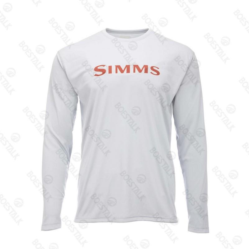 Mens Quick-Dry UV Protection Fishing T-Shirt Long Sleeve Crew Neck Outdoor Angling Summer Wear