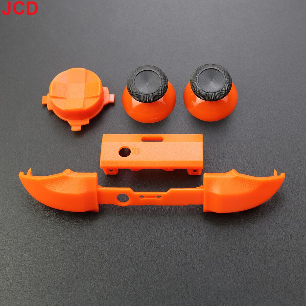 5in1 For Xbox Series X S Controller  LB RB Button Strip Middle BaffleStrip Cross Direction Keys Analog Joystick Cap D-Pad Button