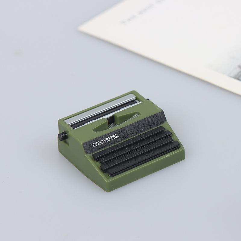 1: 12 кукольных домиков, мини-украшения, имитация пишущей машинки, кукла, игрушечный реквизит, реквизит