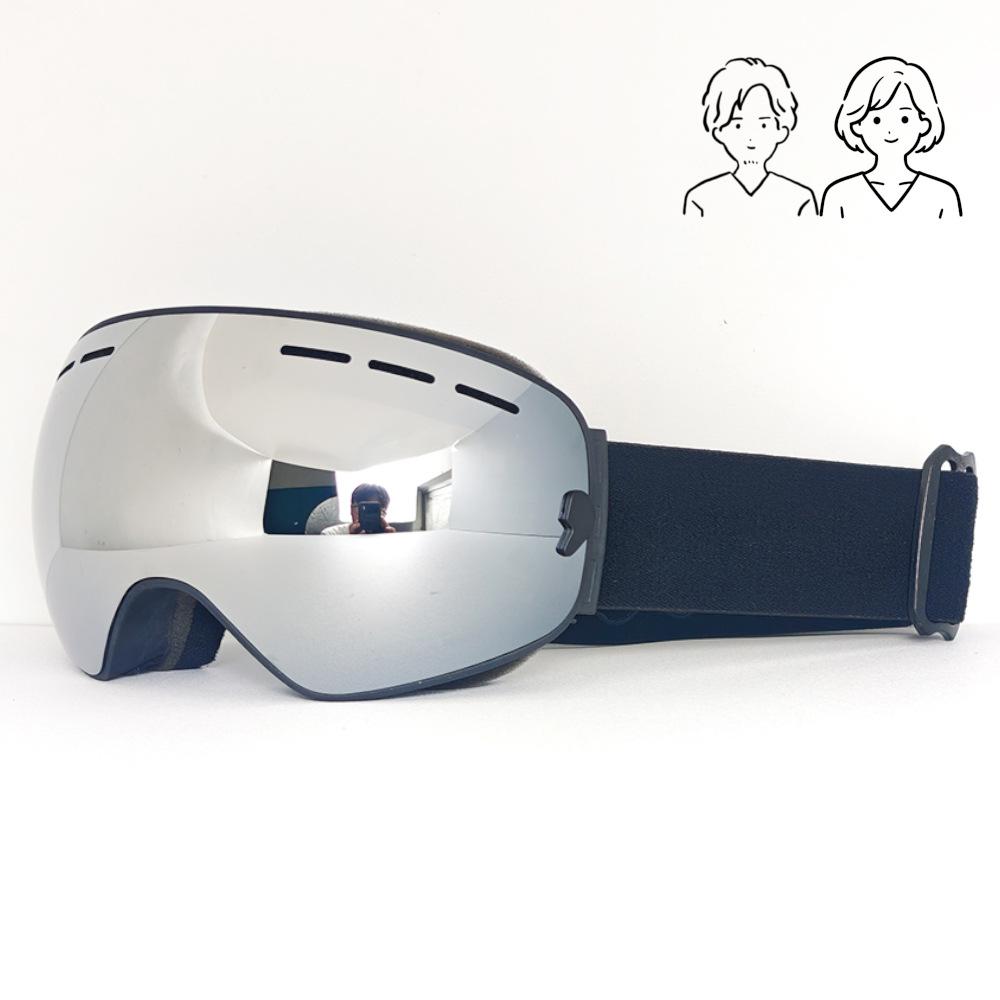 Best-selling professional ski goggles with double-layer anti-fog and UV protection UV Spherical full-frame ski goggles compatible with prescription