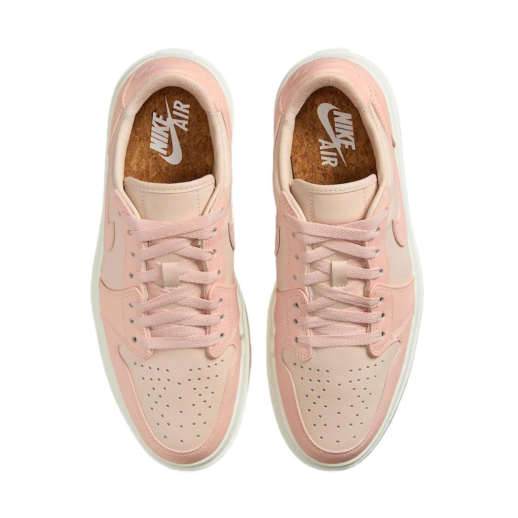 Jordan 1 Высокие кроссовки на платформе, цвет: светло-розовый, артикул: DH7004-800