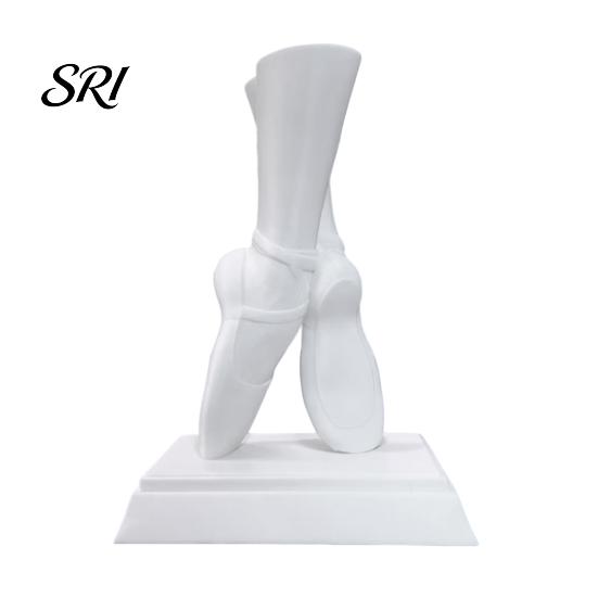 Pointe Shoe Vase Ballet Modern Nordic Style Dancing Shoes Decorative Aesthetic Flower Holder Foot for Home Living Room Table Bookshelf Decor