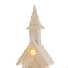 Christmas Glowing House Decoration, Snow Village House, Decorative,