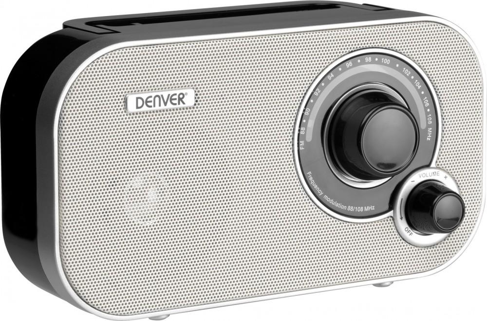 Denver TR-51WHITE - analogowe radio FM, Denver