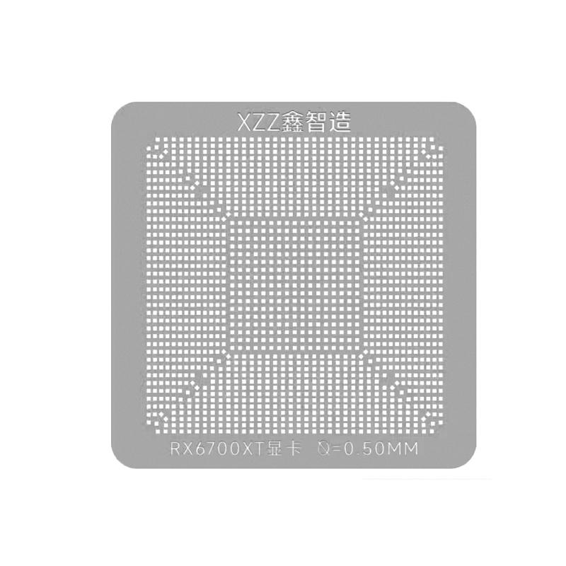 1 шт. XZZ Трафарет для пайки CPU/шариков для ноутбука AMD R9-7940HS RX6600XT RX6700XT RX6800XT RX7700XT SR3S0 SRLWS SRMHU SRN23