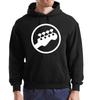 Bass Guitar Player Hoody Sweatshirt Men's Guitarist Rock Band Headstock Hoody