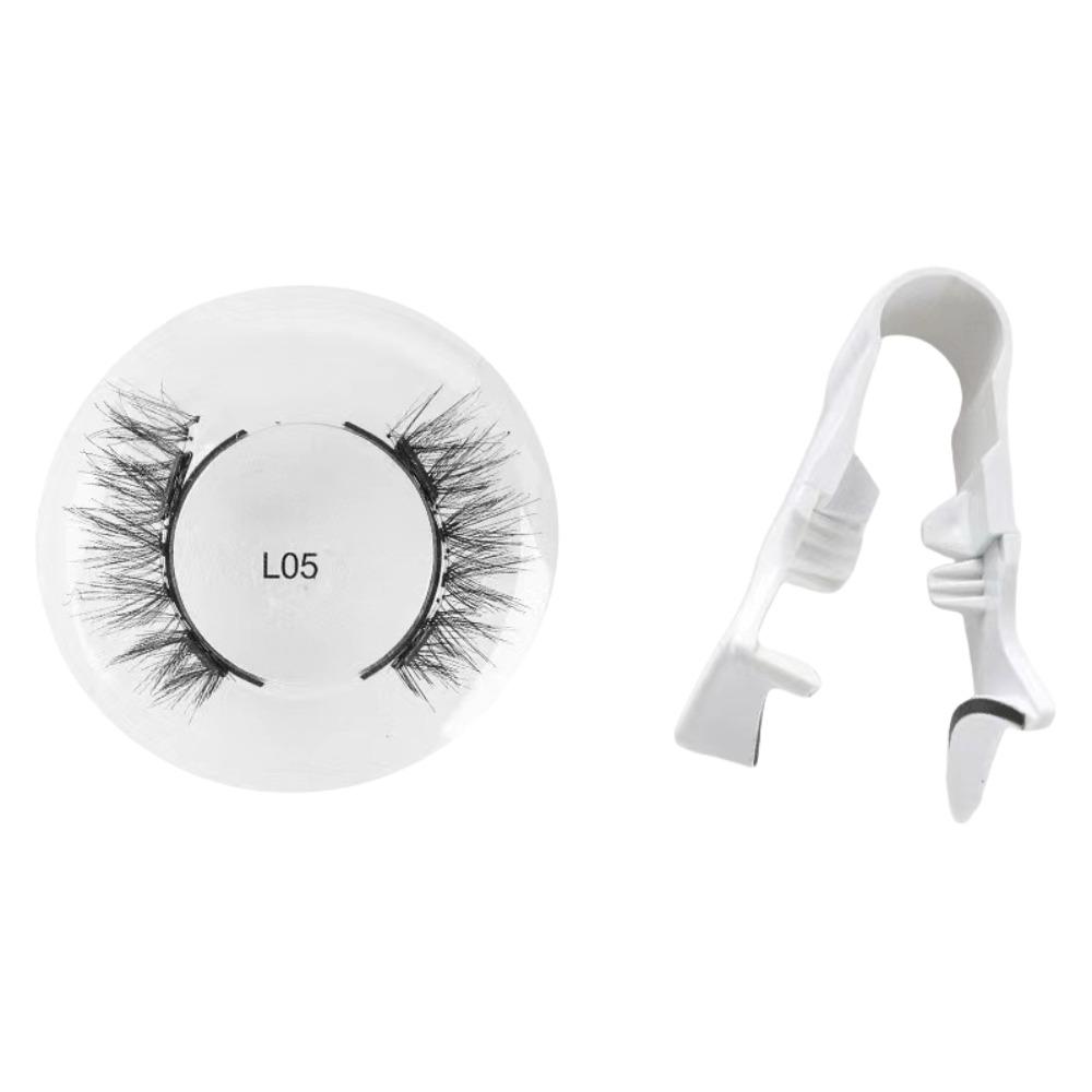 Glue Free Magnetic Eyelashes with Clip DIY False Eyelash Clusters Lady Makeup Tools