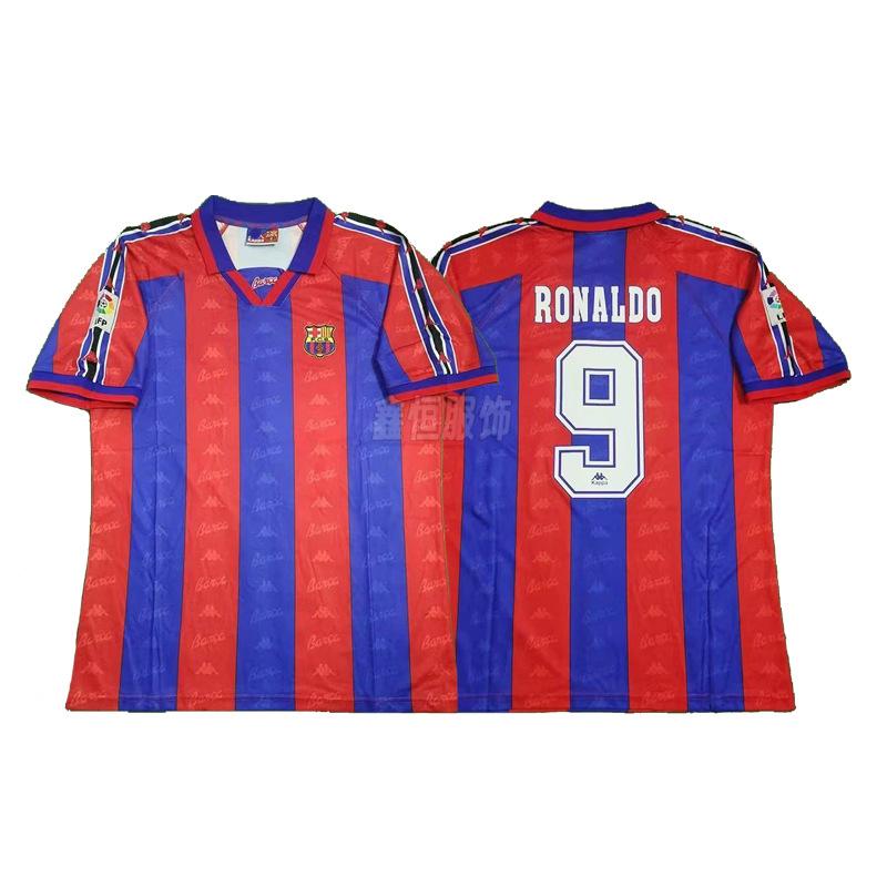 Винтажная классическая футбольная майка AC Barcelona Portugal Arsenal Juventus Italy Manchester United Real Madrid с принтом звезд