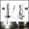 1/2Pcs H1 H3 LED Bulbs 6000K White Super Bright High Power 10-SMD 5630 Car Fog Light Driving DRL Auto Lamp