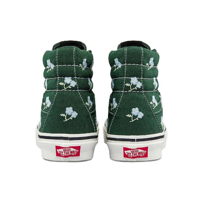 Кеды унисекс для скейтбординга Sandy Liang x Vans Sk8-Hi High-Top Зеленые VN0A5KRIYRN