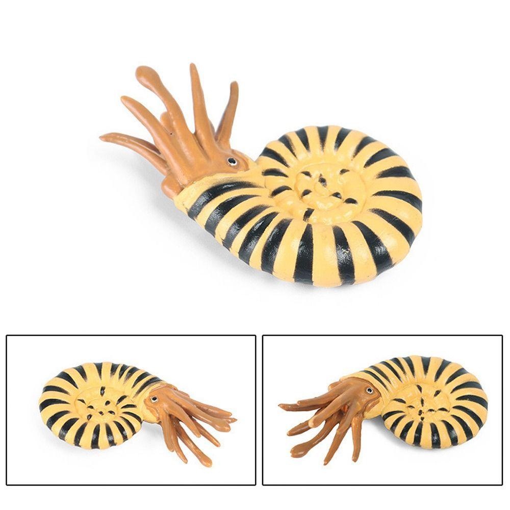 Prehistoric Ocean Animal Figure Nautilus Trilobite Figure Marine Life Figurines Children Gift