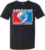 American Drinking League Beer Mug Graphic T-shirt