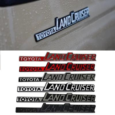 3D наклейка на автомобиль для Land Cruiser 90 100 120 150 200 lc100 lc200 lc300 Боковая дверь Задний багажник Шильдик PRADO Автоаксессуары