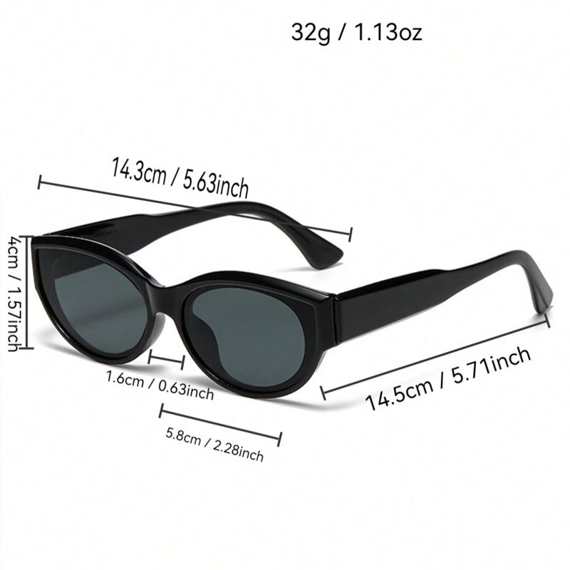 1/4Pcs New Fashion Small Cat Eye Sunglasses Vintage Brand Designer Sun Glasses Female Multi Color Simple Style Eyewear Uv400