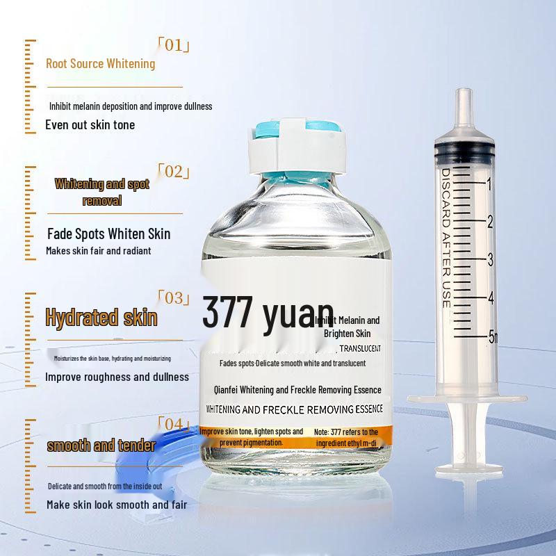 Bestselling Qianfei 377 Whitening Essence: 50ml Spot Lightening & Freckle Removal Serum