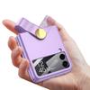 For Samsung Z Flip 4 5g Anti -Fall Folding Cover Protective Case For Samsung Galaxy Z Flip 4 Flip4 Zflip4 Lens Glass Film