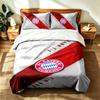 FC Bayern Munich (1) 3pc set suitable for master bedrooms soft and comfortable an ideal gift for family and friends Includes one duvet cover and two p