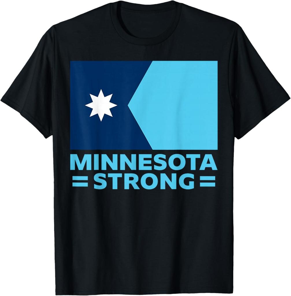 Minnesota State Flag Minnesota Strong Unisex T-Shirt