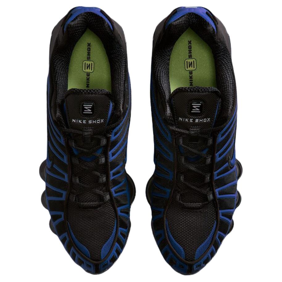 Nike Детская повседневная обувь Shox серии TL Черно-синяя Унисекс IH1338-002