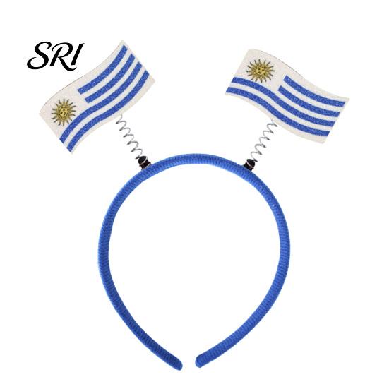 Photo Prop Headband Football for Women Men Soccer Cheering National Flag Eye-catching Party Headwear Hairband Game Day Accessories Sports Fans