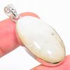 Rainbow Moonstone Handmade 925 Sterling Silver Gift Pendant 1.85" E7q68