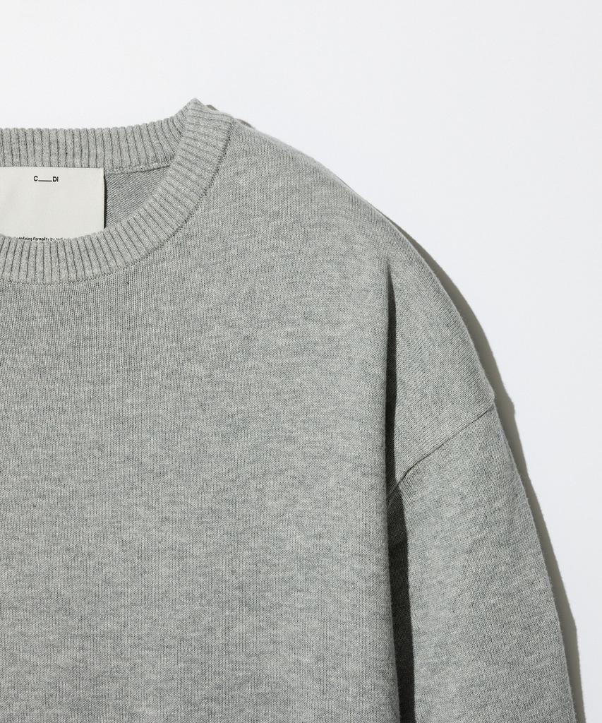 STCO Codigallery Cotton Round Knit Grey (Classic Fit)_Cktwz06Nsg
