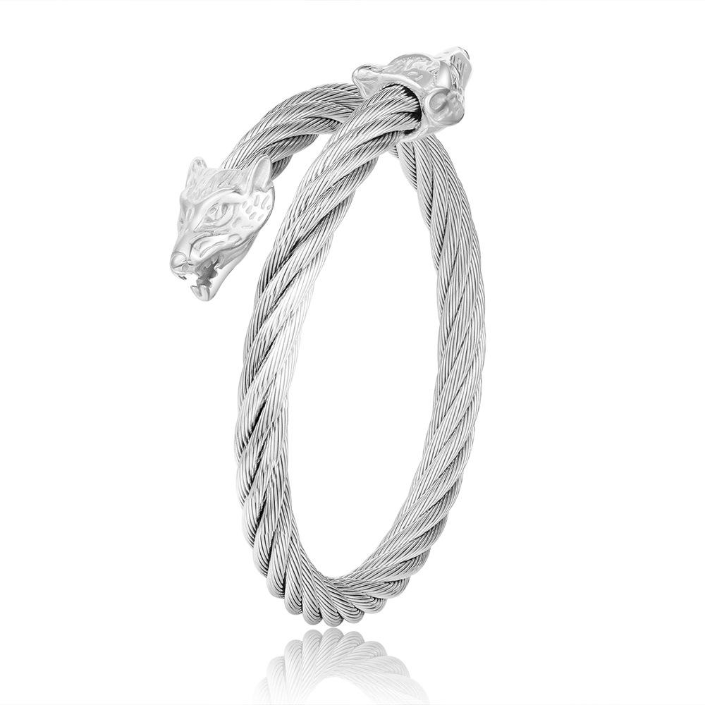 Браслет JYL TS для пары, открытый дизайн в форме буквы C, объединяющий стиль и связь