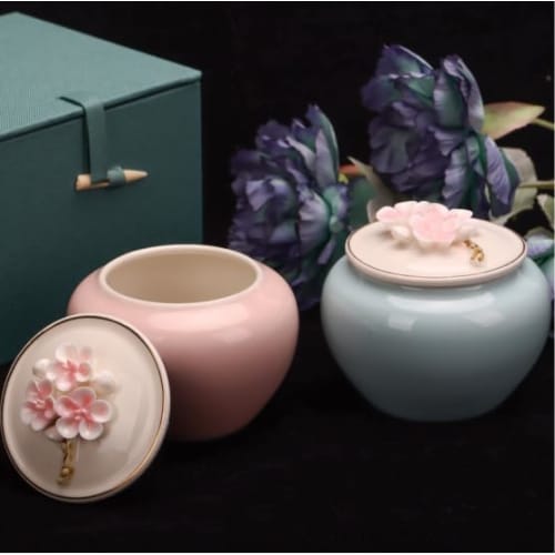 Мини-урна DiDiBirDi для двух частей праха, компактная и маленькая, идеально подходит для поминальных служб, захоронения, предметов буддийского алтаря, мини-урна, прах питомца