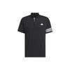 Aeroready Color Block Short Sleeve Polo Shirt Men Polo Shirts Black IN9057