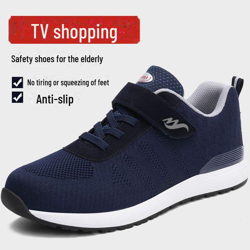 Мужские и женские нескользящие полуботинки для ходьбы с мягкой подошвой для пожилых людей
