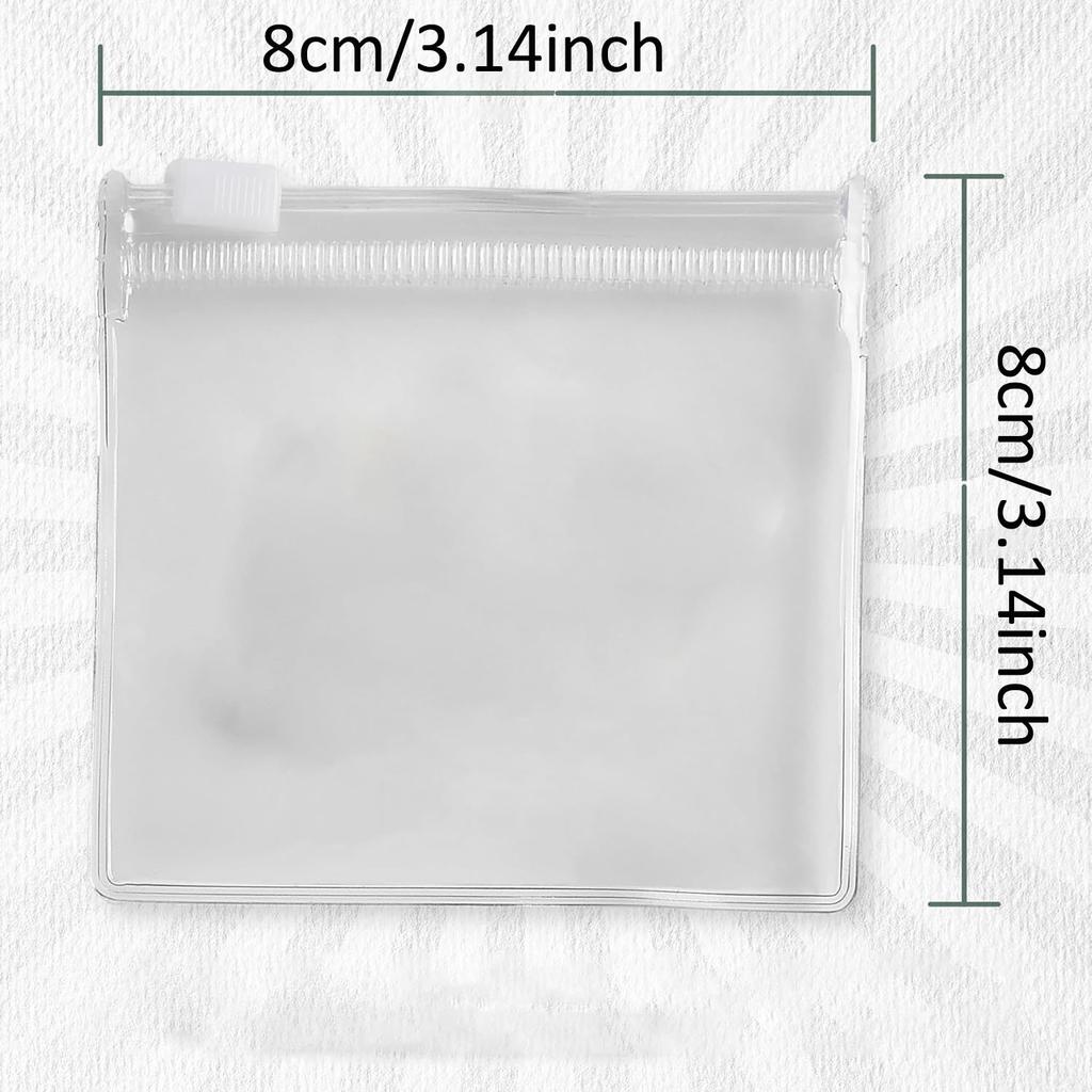 10/ 20 шт. Многоразовые пакеты для лекарств, Набор пакетов для лекарств на молнии, Пакеты для приманки, Пакеты для хранения ювелирных изделий с застежкой-молнией, Хранение лекарств