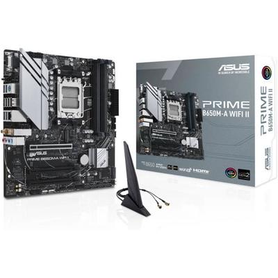 Материнская плата - ASUS - PRIME B650M-A WIFI II - AMD B650 - Сокет AM5 micro ATX