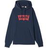 Levis Удобная Повседневная Вязаная Толстовка с Логотипом-Буквой Свитшот с Длинным Рукавом Унисекс 003YT-0001